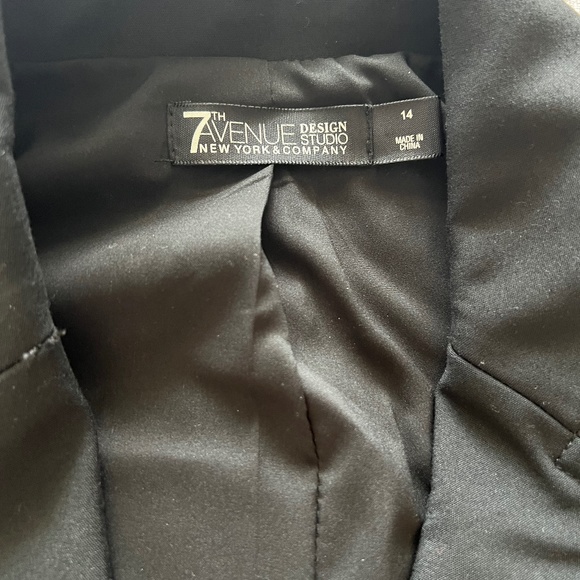 New York And Company 7th Avenue Design Studio Blazer Suit Jacket - Picture 4 of 9